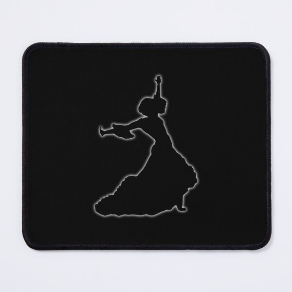 Item preview, White Glowing Flamenco Dancer designed and sold by janraydesigns.