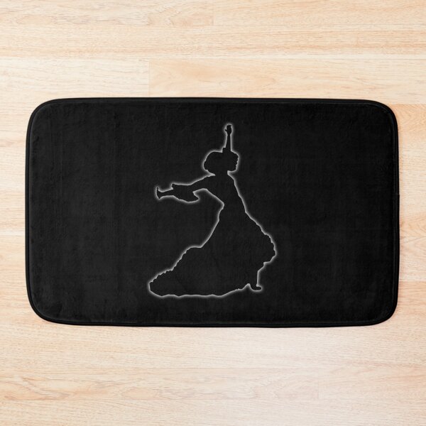 Item preview, White Glowing Flamenco Dancer designed and sold by janraydesigns.