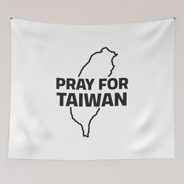 Item preview, Pray For Taiwan designed and sold by Crocozen.