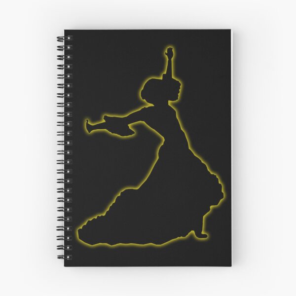 Item preview, Yellow Glowing Flamenco Dancer designed and sold by janraydesigns.