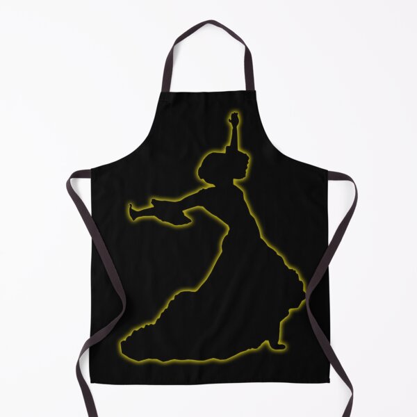 Item preview, Yellow Glowing Flamenco Dancer designed and sold by janraydesigns.