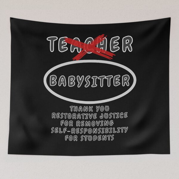 Item preview, Teacher AKA Babysitter designed and sold by MojaveTradePost.