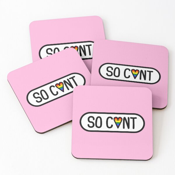 Item preview, 'SO C*NT' bumper sticker designed and sold by Casmeelas.