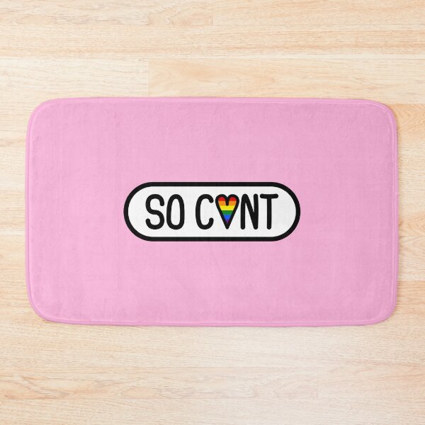 Item preview, 'SO C*NT' bumper sticker designed and sold by Casmeelas.