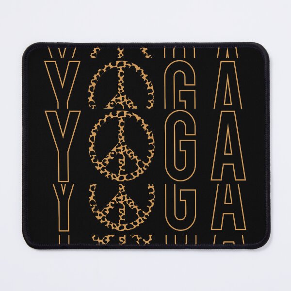 Item preview, Leopard yoga peace with leopard peace-cute yoga brown leopard designed and sold by steven8899.
