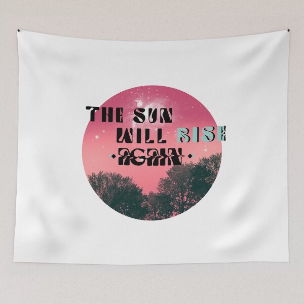 Item preview, Pink - the sun will rise again - designed and sold by kayadmu.