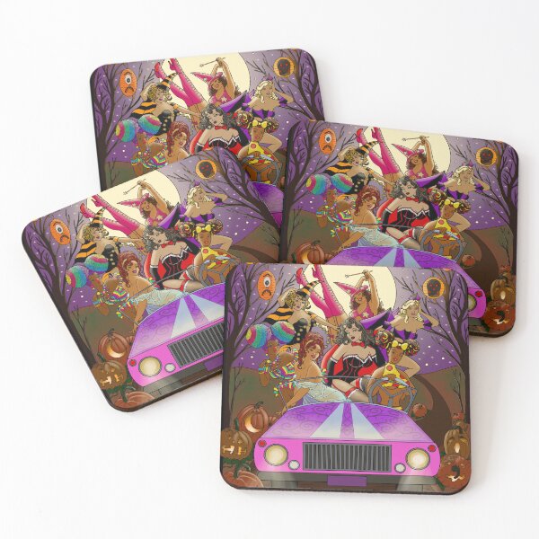 Item preview, Haunted Pinup Halloween Ride designed and sold by FantasticAbsurd.