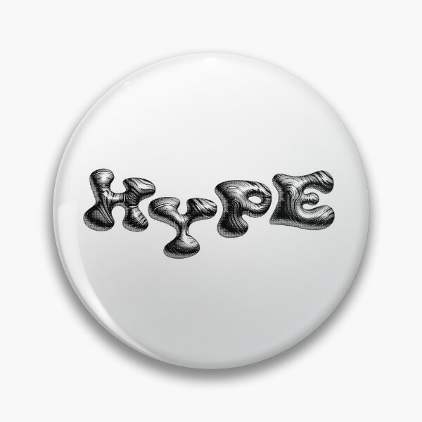 Item preview, Halftone HYPE - Graffiti hand drawn typography designed and sold by MrDTCT.