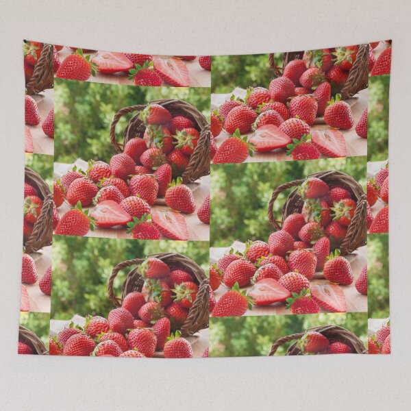 Item preview, Cesta de cosecha de frutas de fresa designed and sold by silviaol.