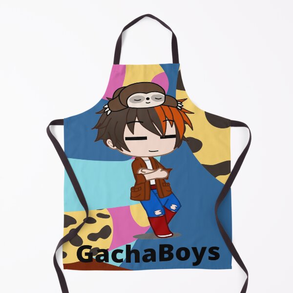 Item preview, Gacha club boy with vintage background. Study box. Gacha Boy puzzle. designed and sold by gachanime.