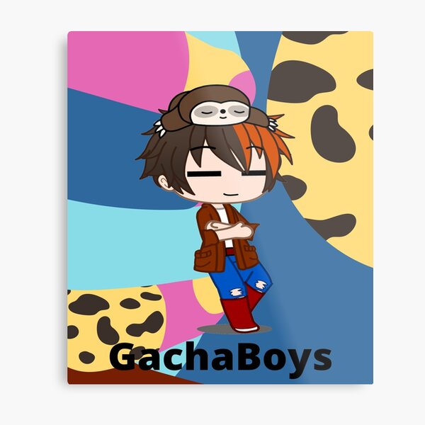 Chibi boy cheerful excited Gacha Club. Oc friends forever Gacha life - Gacha  Club Dolls Metal Print by gachanime