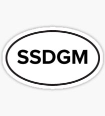 SSDGM Sticker