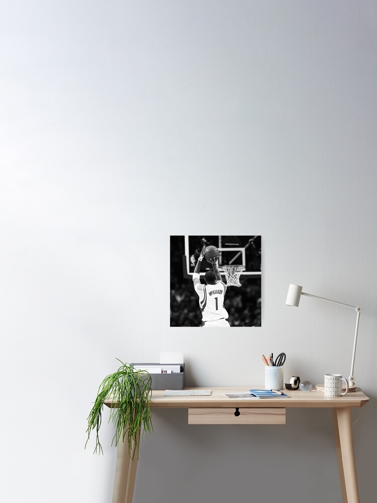 Tracy McGrady - Black / White Poster for Sale by AYA-Design