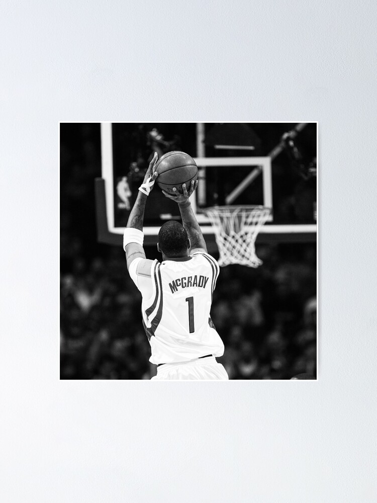 Tracy McGrady - Black / White Poster for Sale by AYA-Design
