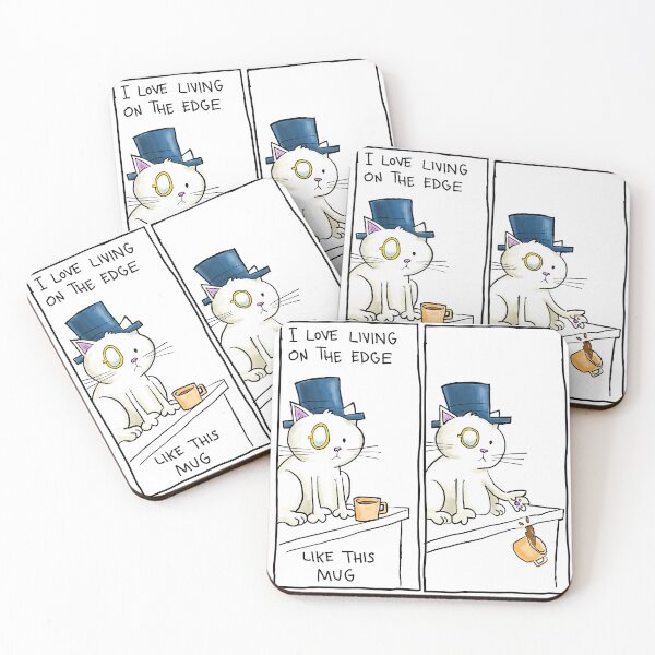 Item preview, Dapper Cat - Living on the edge designed and sold by johnnybuzt.