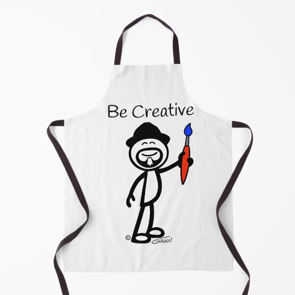 Item preview, GG Artist Stick Figure “Be Creative” designed and sold by GDGCreations.