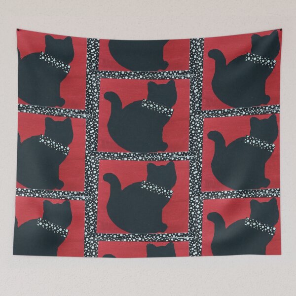 Item preview, Spotty Collared Kitty designed and sold by ErinLP.
