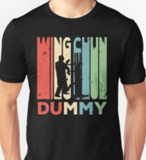 Wing Chun Dummy Vintage Retro Unisex T-Shirt