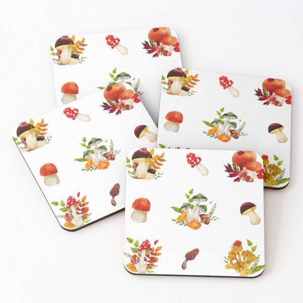 Item preview, Colorful Wild Forest Mushrooms designed and sold by silviaol.