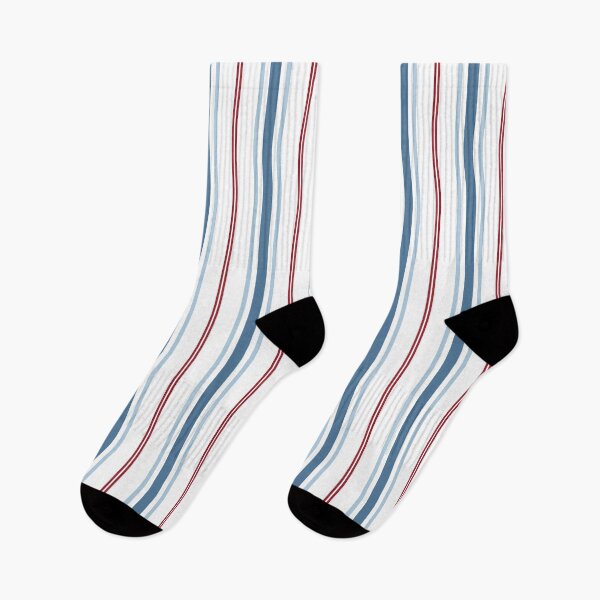 Item preview, Navy Blue, Red, & White Nautical Sailor Stripes designed and sold by newburyboutique.