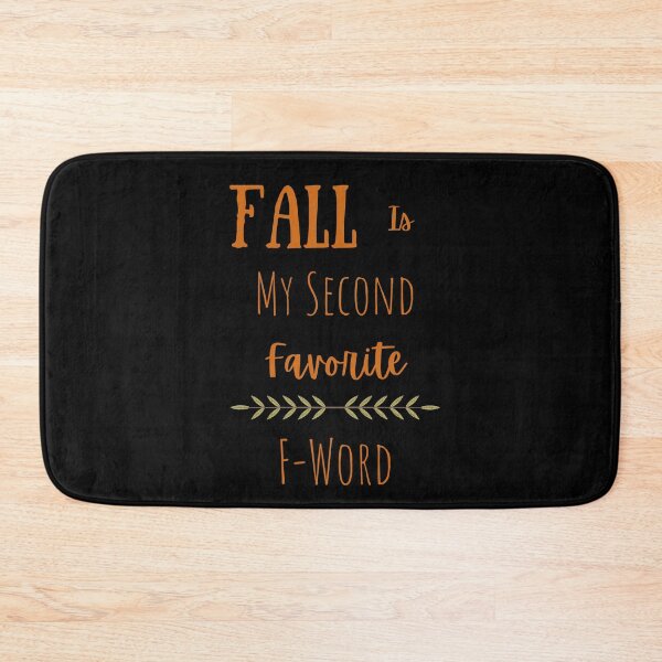Item preview, Halloween Cute Fall Is My Second Favorite F-Word designed and sold by two7designs.