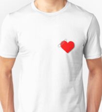 Paperclip heart Unisex T-Shirt