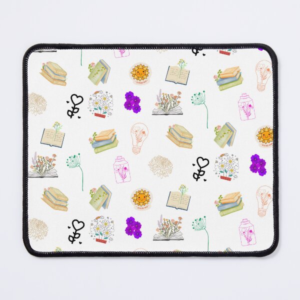 Item preview, Beautiful Flowers Growing From Book, cute pastels florals pack for bookworms, flower lovers and book lovers designed and sold by haRexia.