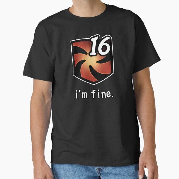 Item preview, "I'm Fine" Vuln Stacks [FFXIV] designed and sold by BanannaWaffles.
