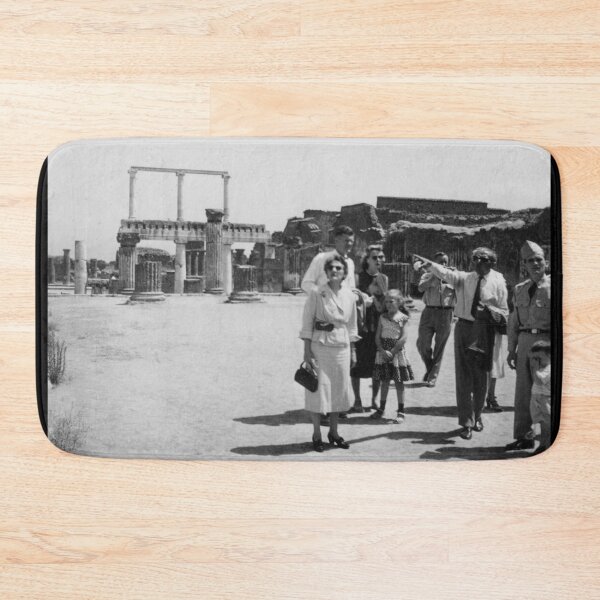 Item preview, Vintage Tourists in Pompeii, Italy designed and sold by BGPickers.