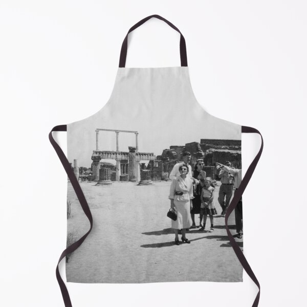 Item preview, Vintage Tourists in Pompeii, Italy designed and sold by BGPickers.