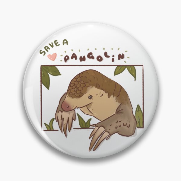 Item preview, Save a Pangolin! designed and sold by CornflexDesign.