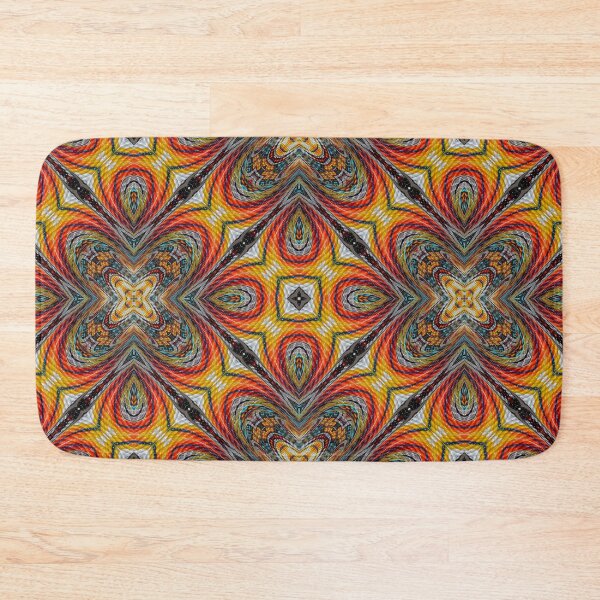 Item preview, Intertribal Orange Beadwork 2 designed and sold by Blue Cloud.