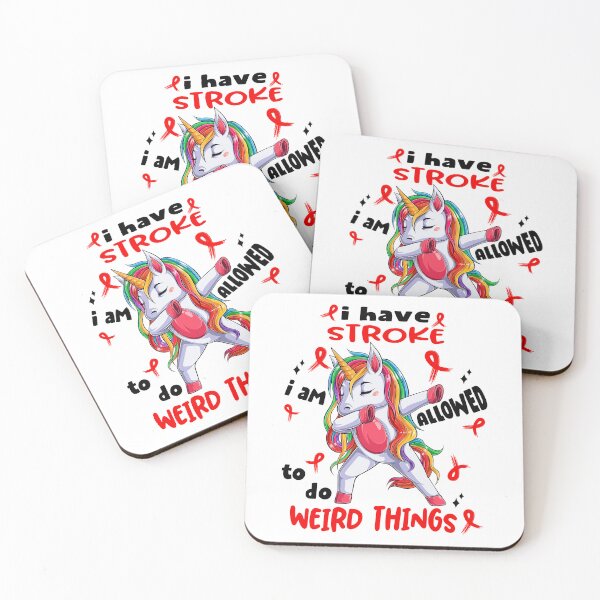 Item preview, Stroke Awareness Funny I have Stroke i'm allowed to do Weird Things! designed and sold by JanetShop809.