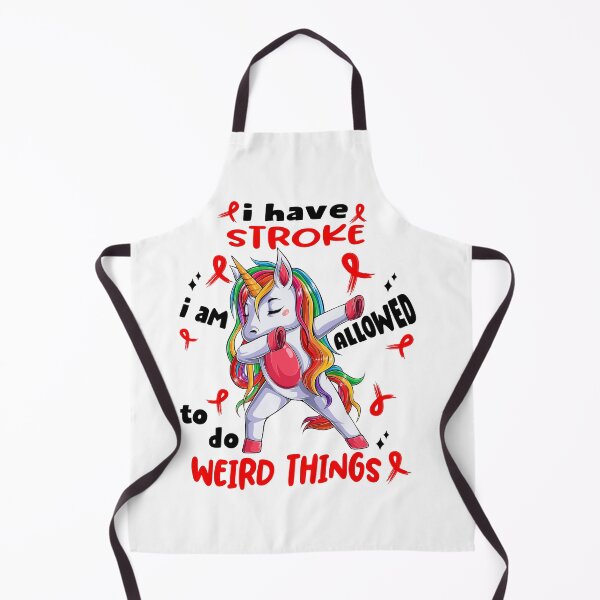 Item preview, Stroke Awareness Funny I have Stroke i'm allowed to do Weird Things! designed and sold by JanetShop809.