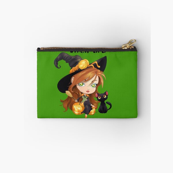 Item preview, Witch Life Is The Best Life with black cat designed and sold by Edenglow Prints & Peculiars.