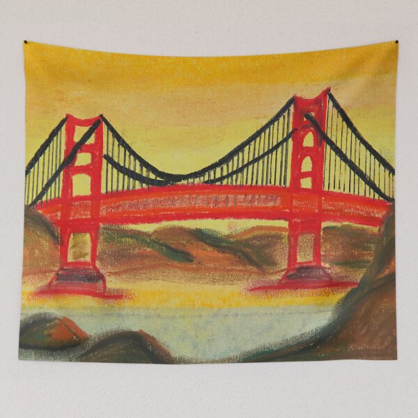 Item preview, Golden gate bridge landmark designed and sold by chuckletuckle.