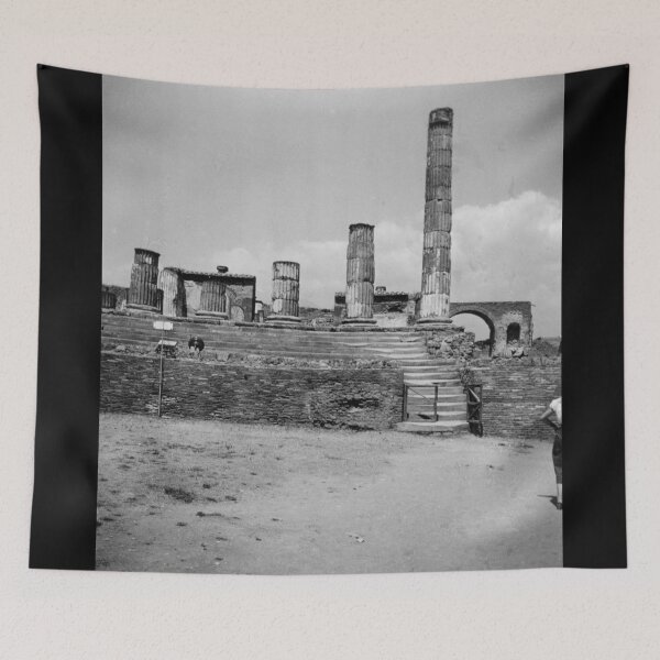 Item preview, Vintage Temple of Zeus in Pompeii, Italy designed and sold by BGPickers.