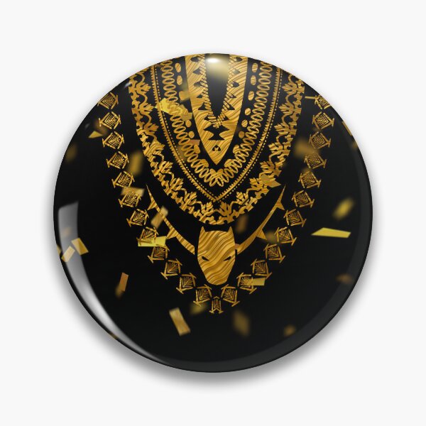 Item preview, Wakandan Dashiki Gold Festive designed and sold by lushkingdom.