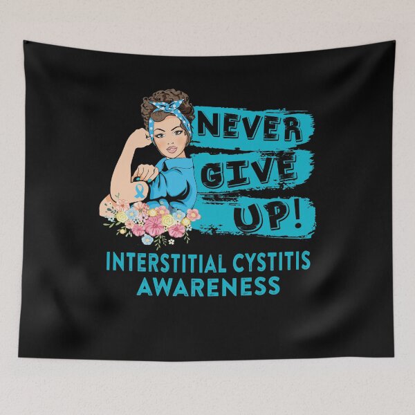 Item preview, Interstitial Cystitis Warrior - Never Give Up! - Support Interstitial Cystitis Warrior Gifts designed and sold by whlrcheryl.