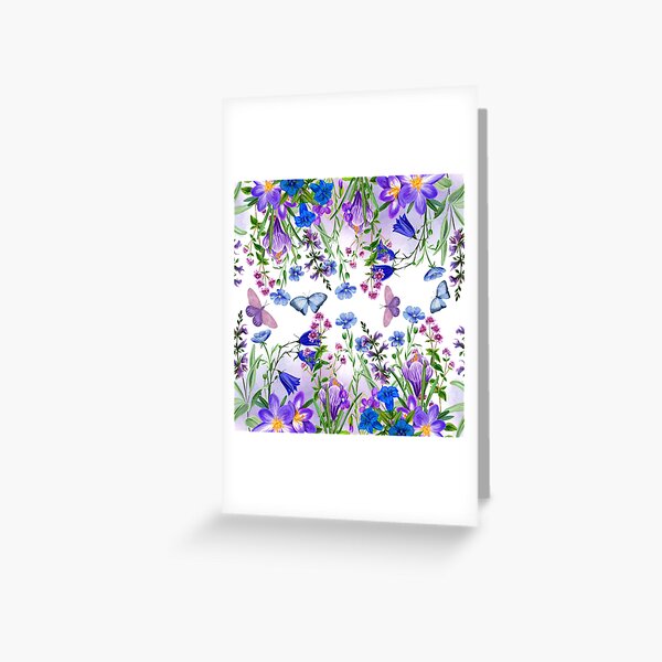 Item preview, Vibrant Wildflowers and Butterflies designed and sold by silviaol.