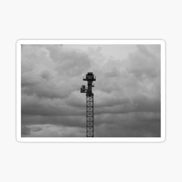 Look up: Tower Crane Sticker