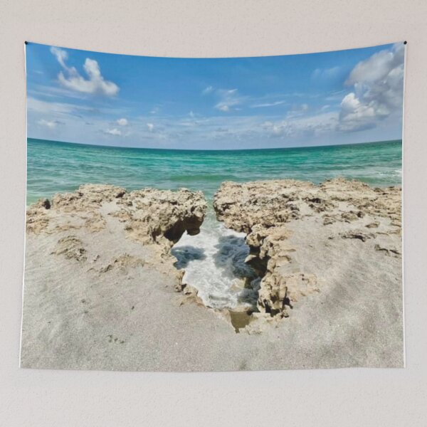 Item preview, JUPITER ISLAND BLOWING ROCKS designed and sold by BridgetBresser.