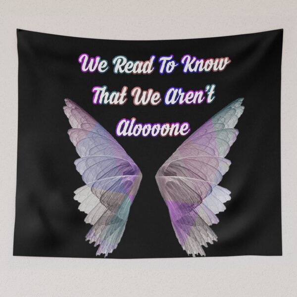 Item preview, we read to know that we aren't alone, best reading quotes, funny reading quotes, funny book , funny flying wings designed and sold by mustafatolba16.