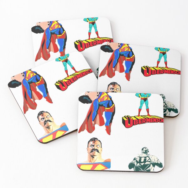 Item preview, sticker pack Übermensch Friedrich Nietzsche uberman designed and sold by deztees.