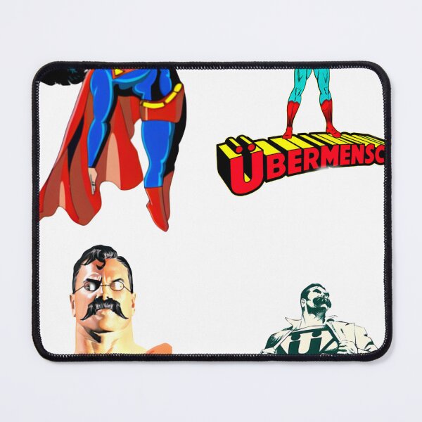 Item preview, sticker pack Übermensch Friedrich Nietzsche uberman designed and sold by deztees.
