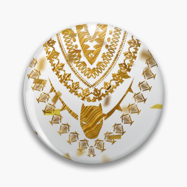 Item preview, DASHIKI WAKANDAN GOLD designed and sold by lushkingdom.