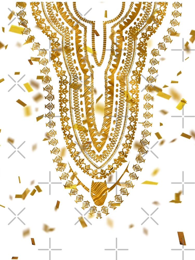 DASHIKI WAKANDAN GOLD" A-Line Dress for Sale by lushkingdom | Redbubble DASHIKI WAKANDAN GOLD" A-Line Dress for Sale by lushkingdom | Redbubble