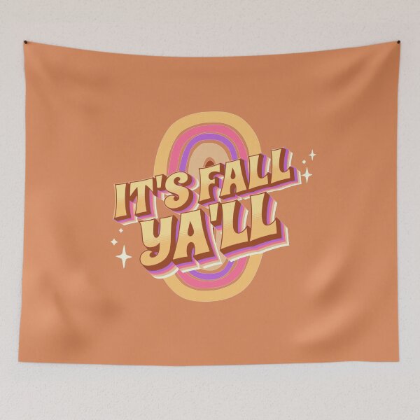 Item preview, It's Fall Ya'll designed and sold by OverbeeDesigns.