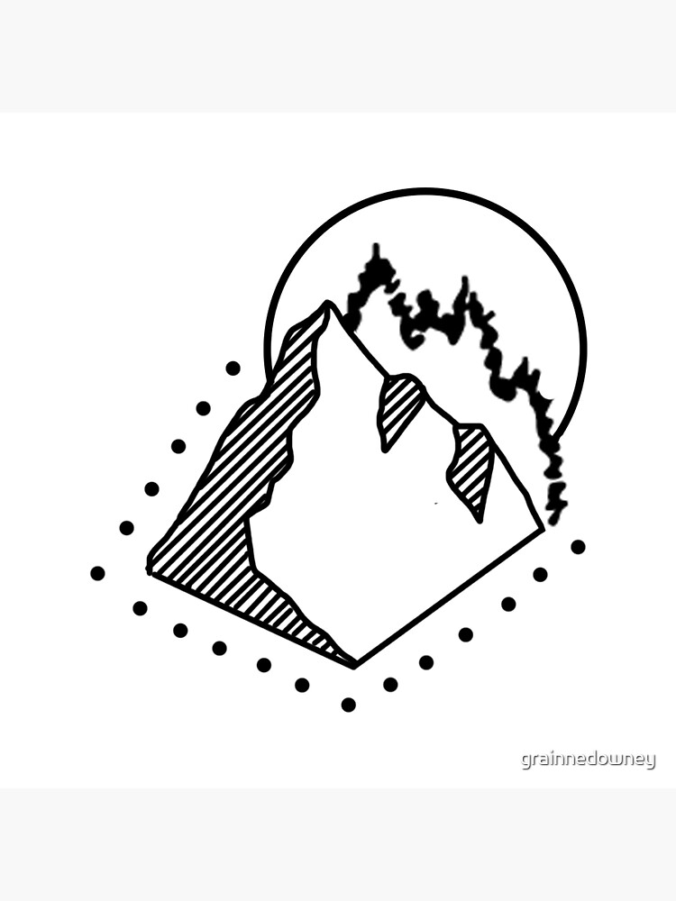 Dotted Mountain by grainnedowney