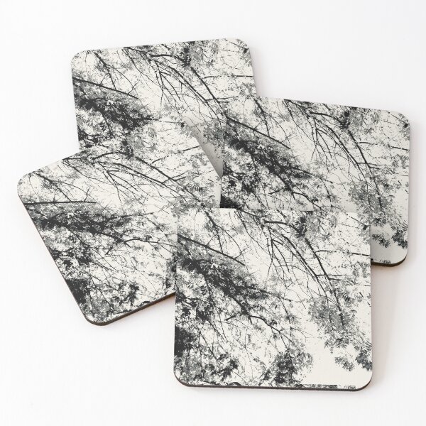 Item preview, Impressionistic Branches (Black & White) designed and sold by TM Art.